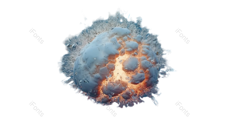 碎片图片,插画元素,蓝色背景PNG,海洋免抠素材